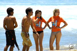 Mancora beach is a great place to learn to surf